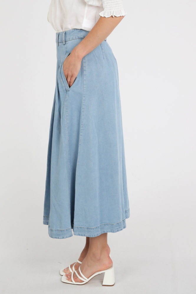 Co'couture 44017 Jeansrok Blauw