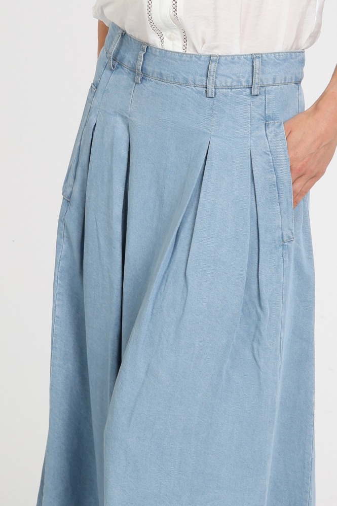 Co'couture 44017 Jeansrok Blauw