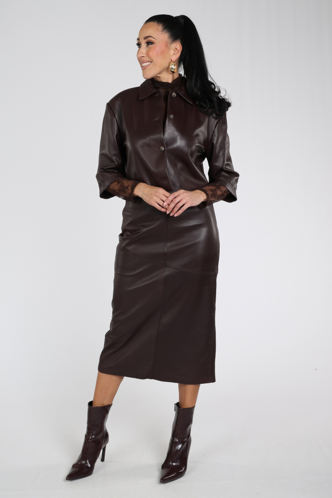 STUDIO AR by ARMA Heather Leren rok Rood