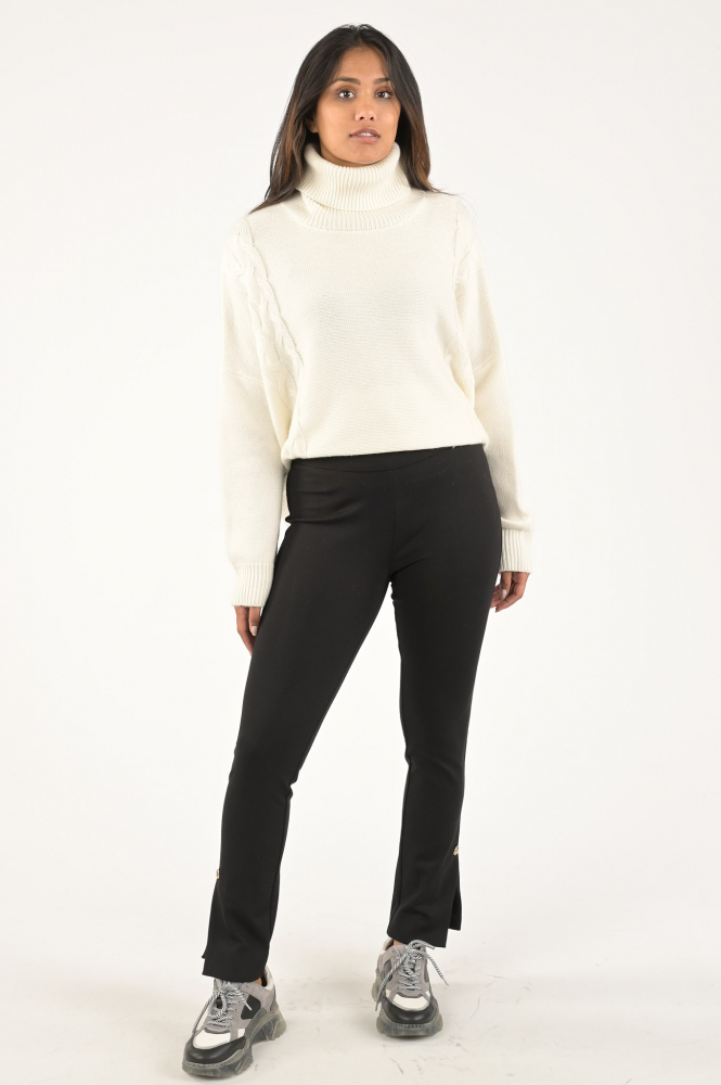 Liu Jo mf3100 Broek Zwart