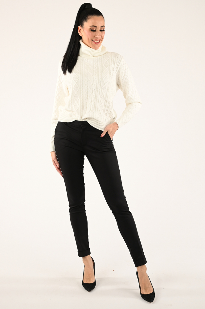 NickJean Sandy Comfort Broek Zwart