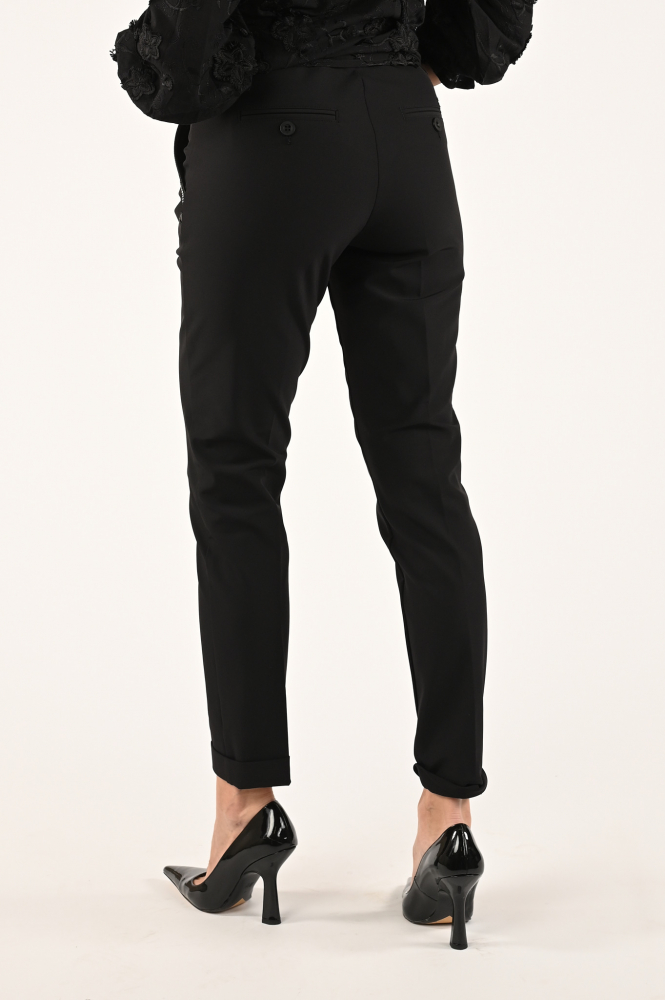 NickJean Sandy Luxe Broek Zwart