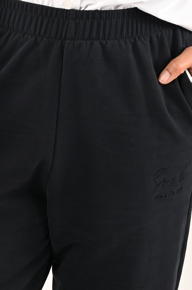 Penn & Ink W24F1510 Broek Zwart