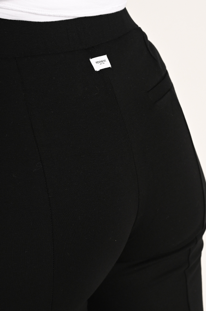 Penn & Ink W24T1093 Broek Zwart