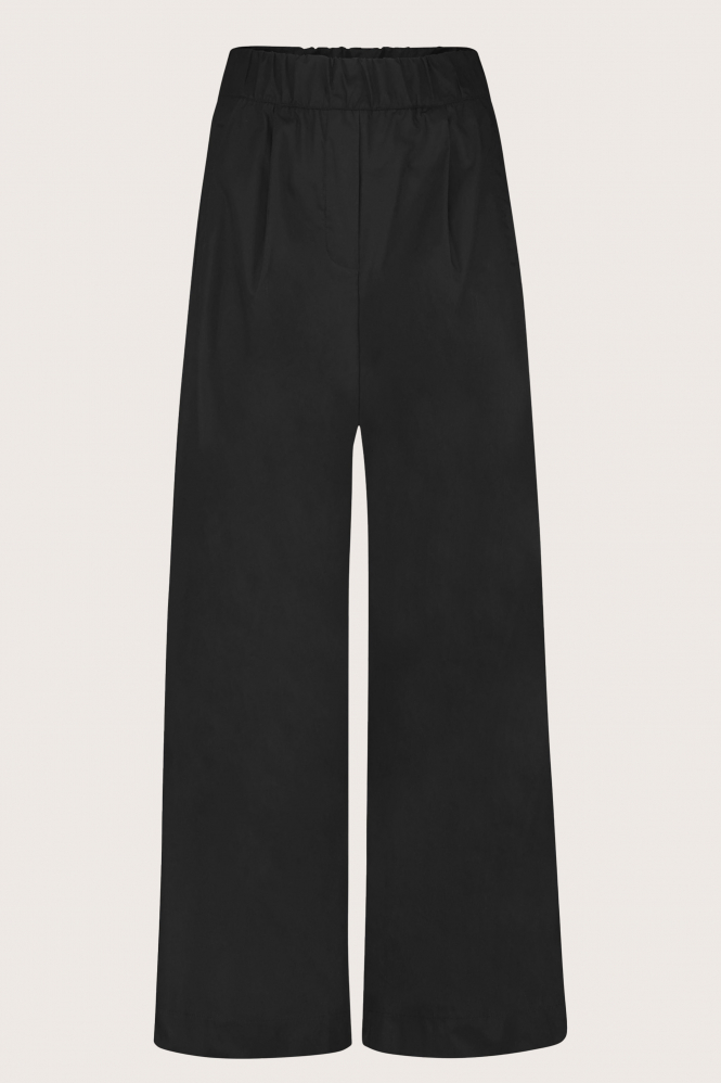 By-Bar Benji poplin Broek Zwart