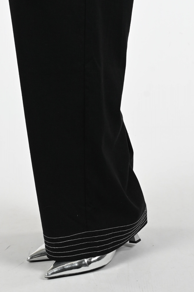 Nukus NKS09001 Broek Zwart