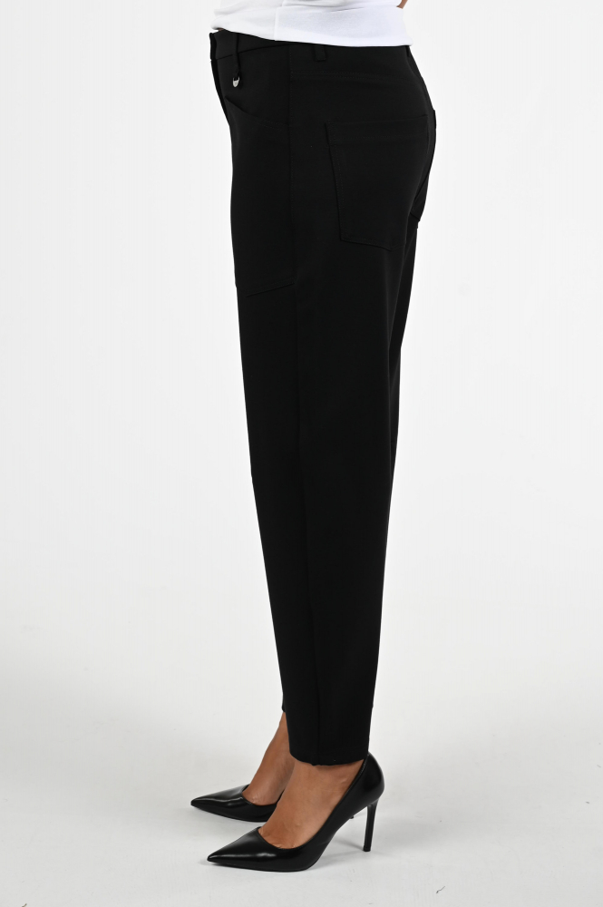 Mac Baggy Smart Broek Zwart