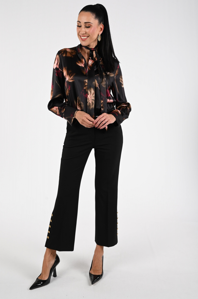 Cambio France 6336044600 Broek Zwart