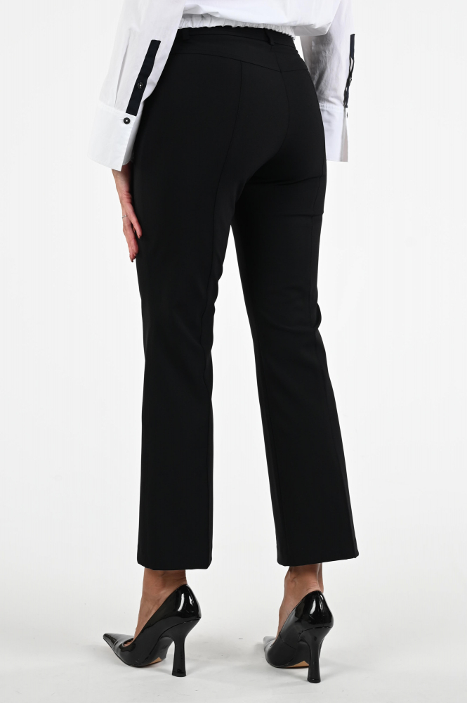 Cambio Farah 6111042700 Broek Zwart
