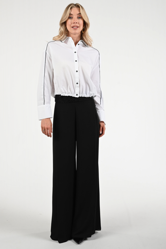 Marc Cain ZG 81.05 W90 Broek Zwart