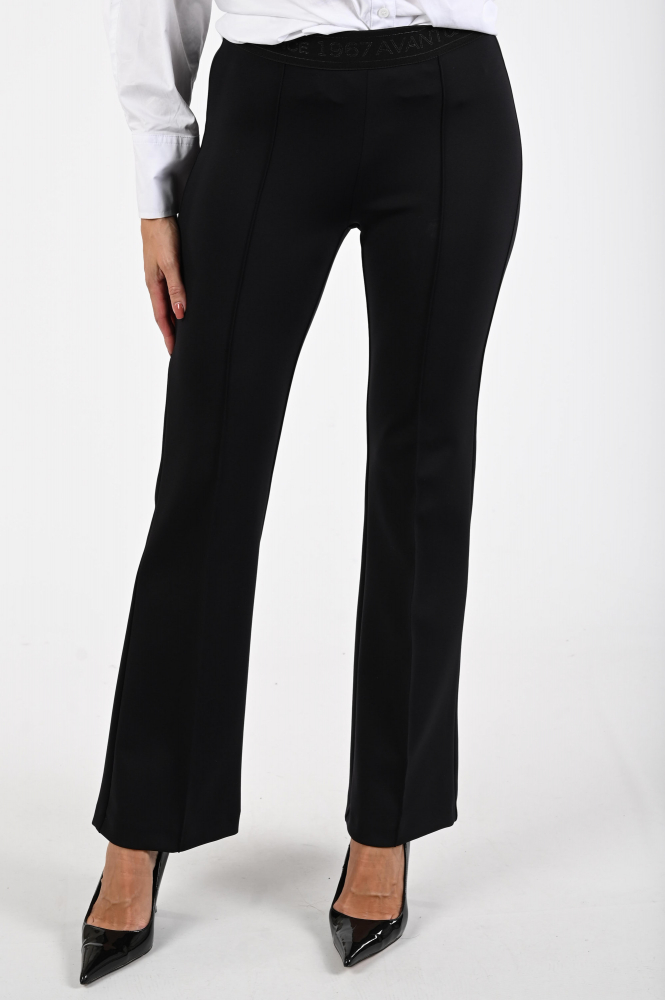 Rosner Alisa Flared 309 Broek Zwart