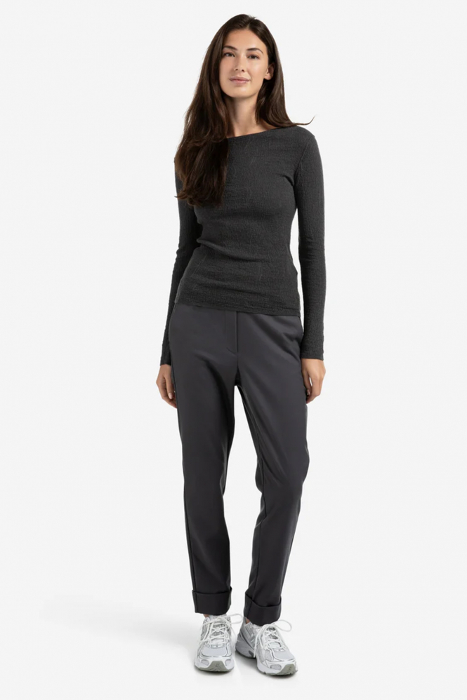 Yaya 01-301076-508 Broek Zwart