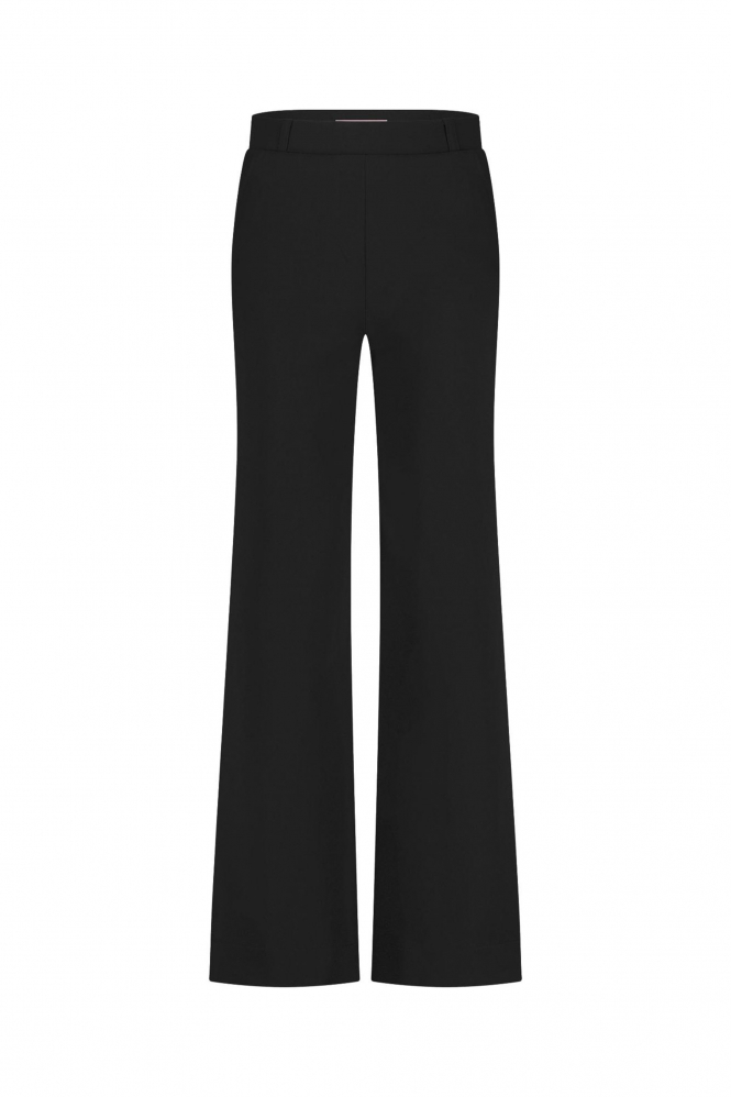 L.O.E.S. by Studio Anneloes Lexie bonded trouser Broek Zwart