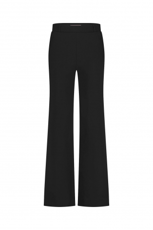 L.O.E.S. by Studio Anneloes Lexie bonded trouser Zwart