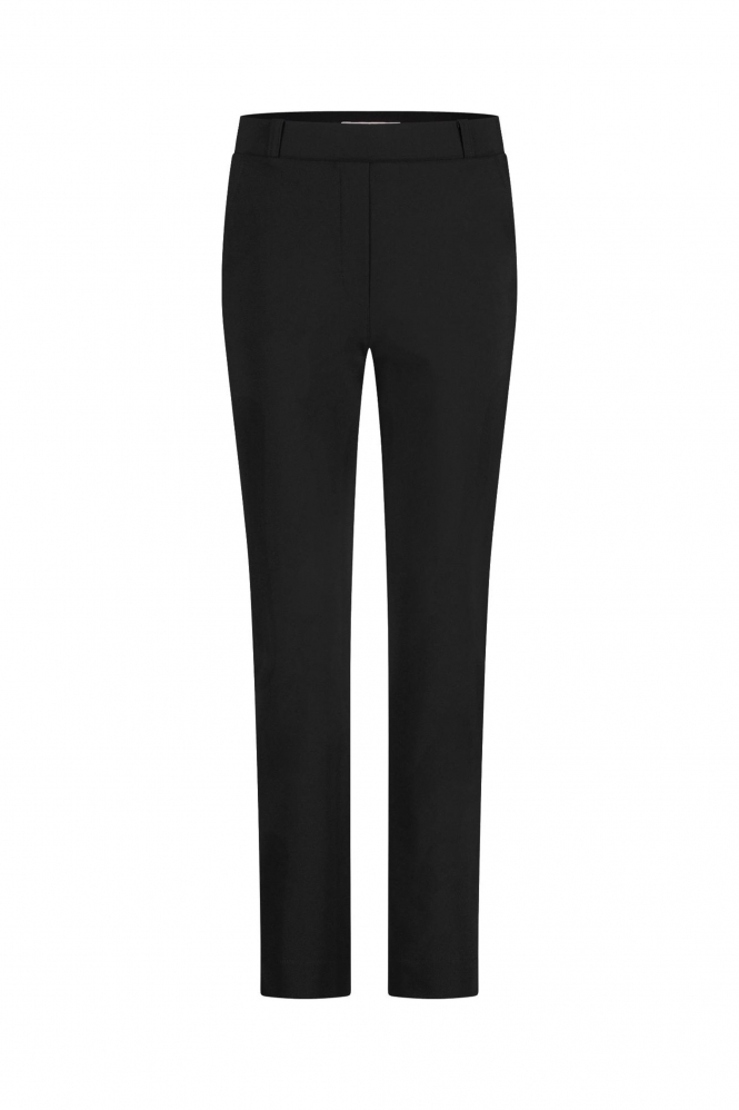 L.O.E.S. by Studio Anneloes Anne bonded trousers Broek Zwart