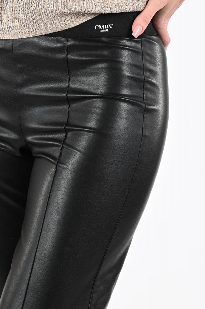 Cambio Flower Broek Zwart