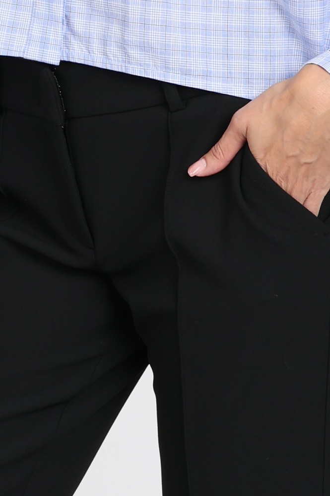 Cambio Farah 6316034200 Broek Zwart