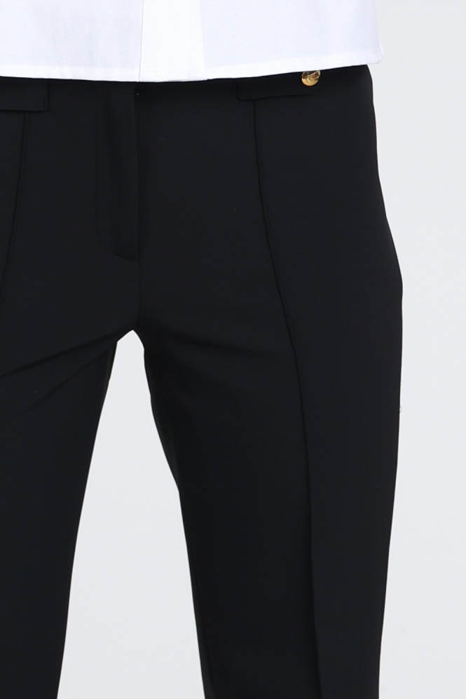 Cambio Fleur 6111025500 Broek Zwart