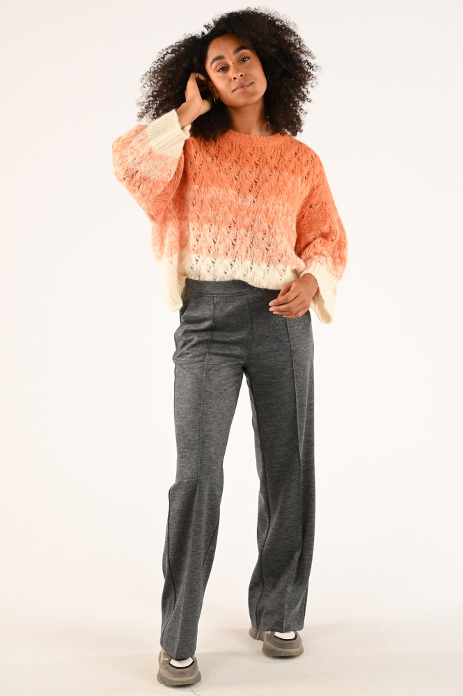 Cambio ava 6222022202 Broek Grijs