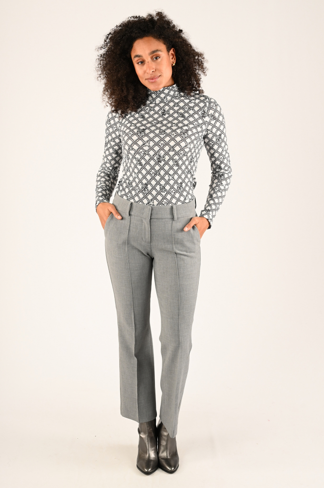 Cambio Farah 6316034206 Broek Grijs