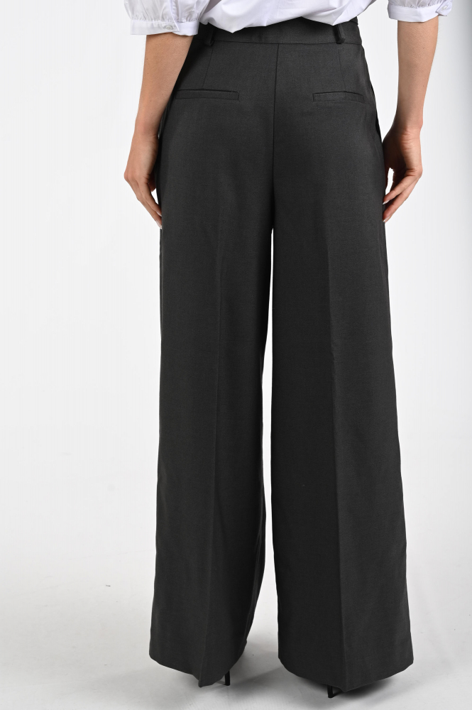WithBlack Magnolia pants Broek Grijs