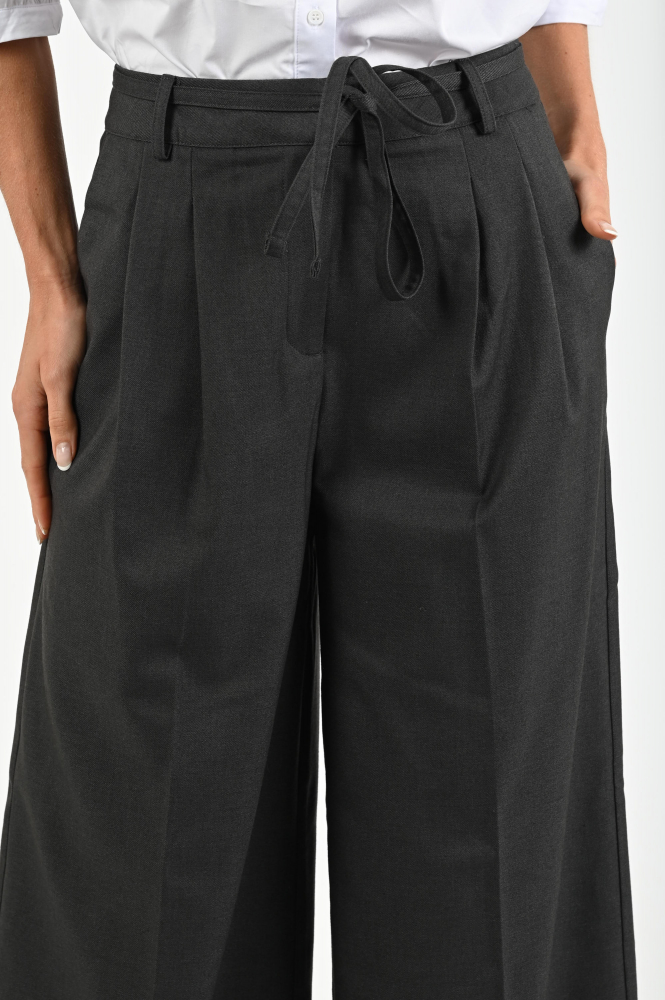 WithBlack Magnolia pants Broek Grijs