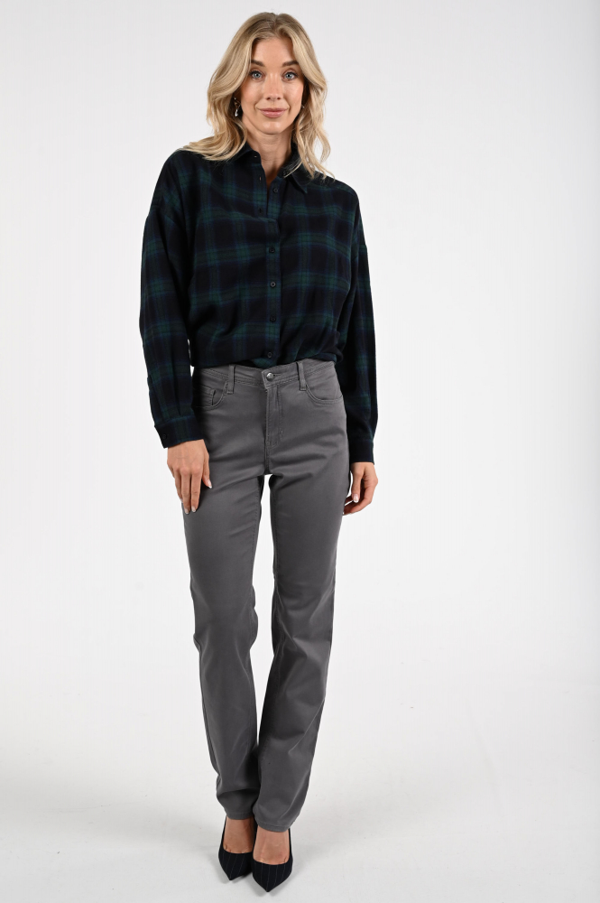 Brax 711707_09911220 Broek Grijs