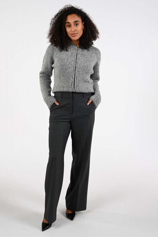 Cambio Amelie 8437024602 Broek Grijs