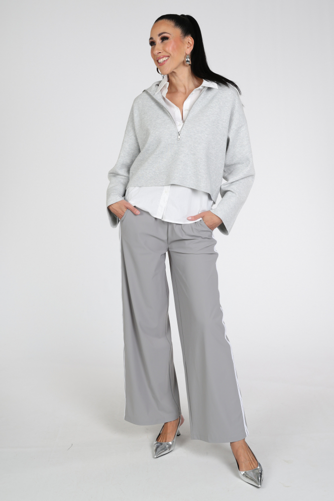 Penn & Ink S26F1849 Broek Grijs