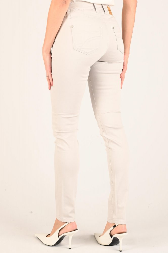 NickJean Bess slim Broek Grijs