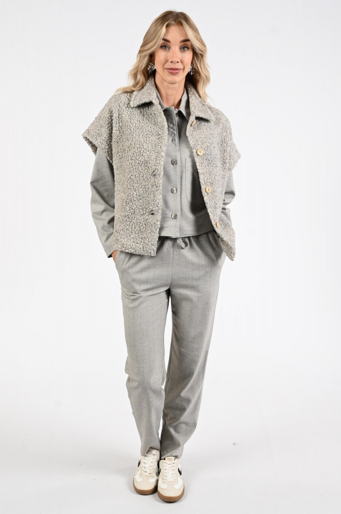 Moscow Vinny 100-02 Broek Grijs