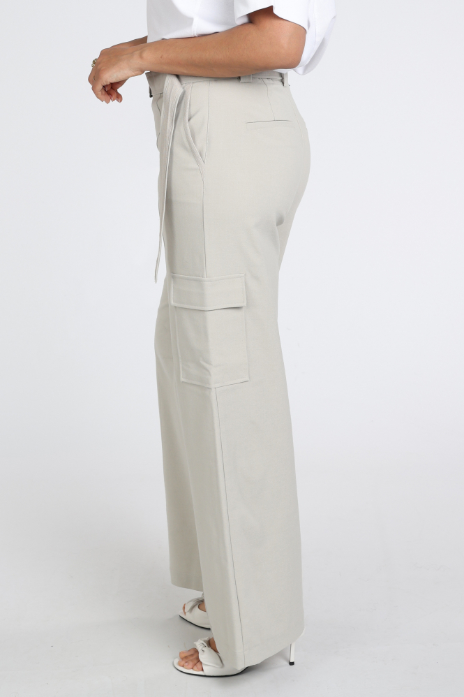 Yaya 01-301244-602 Broek Beige