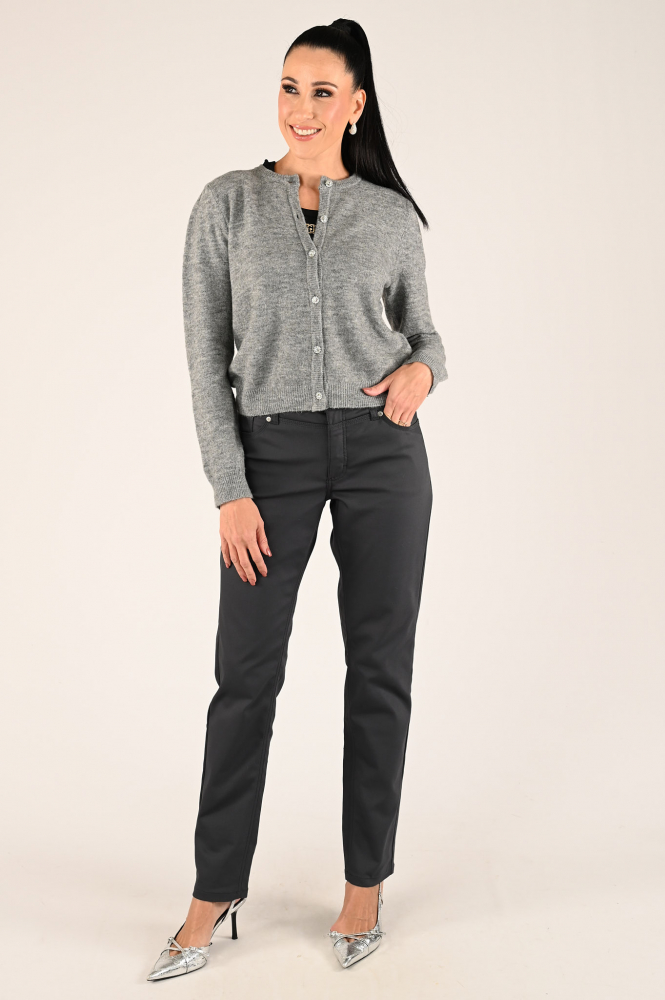 NickJean Bess slim Broek Grijs