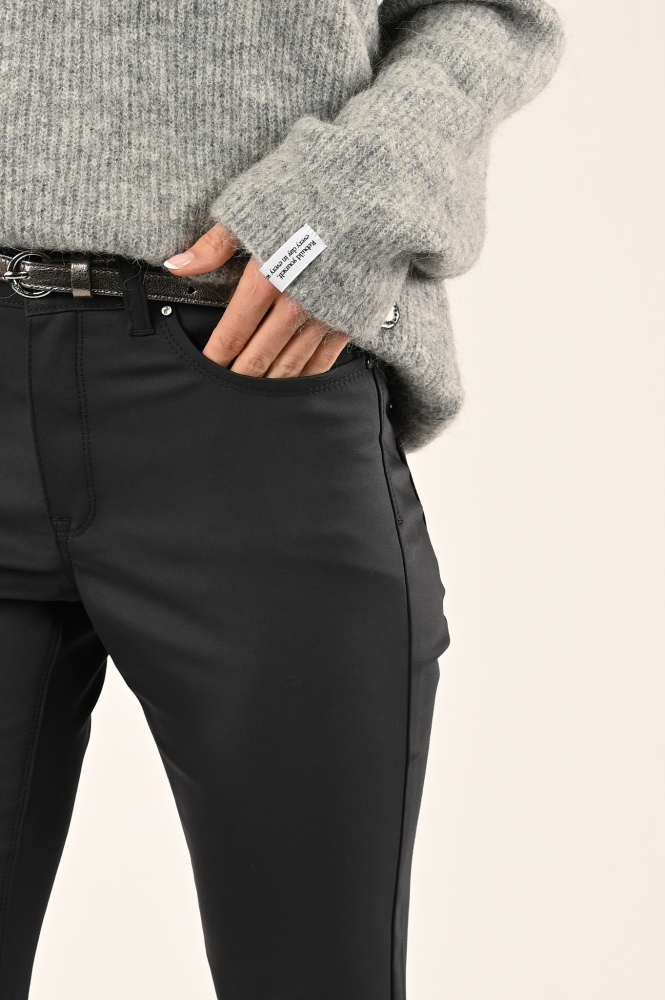 NickJean Kathy flared Broek Grijs