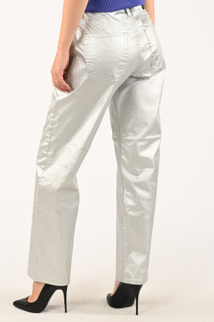 Co'couture silver jeans Zilver