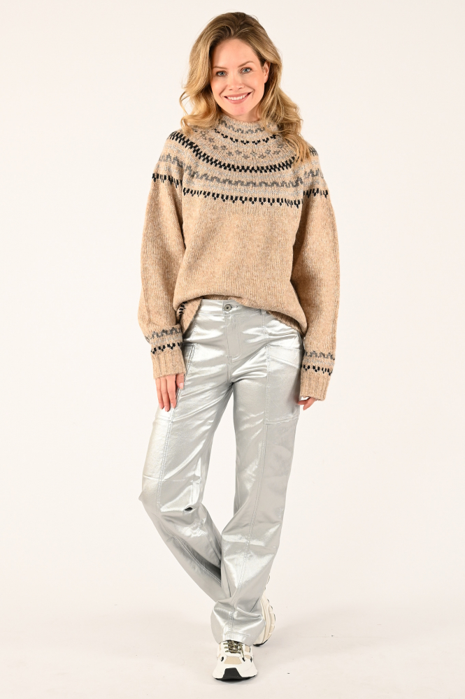 Geisha 31819-10 Broek Grijs