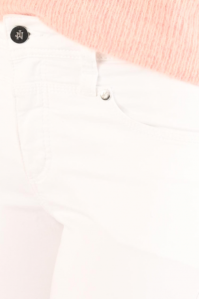 NickJean Bess ankle Broek Wit