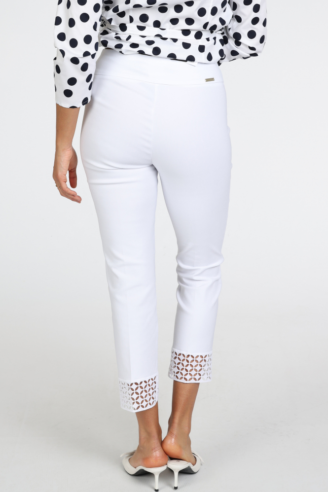 Joseph Ribkoff 261159 Broek Wit