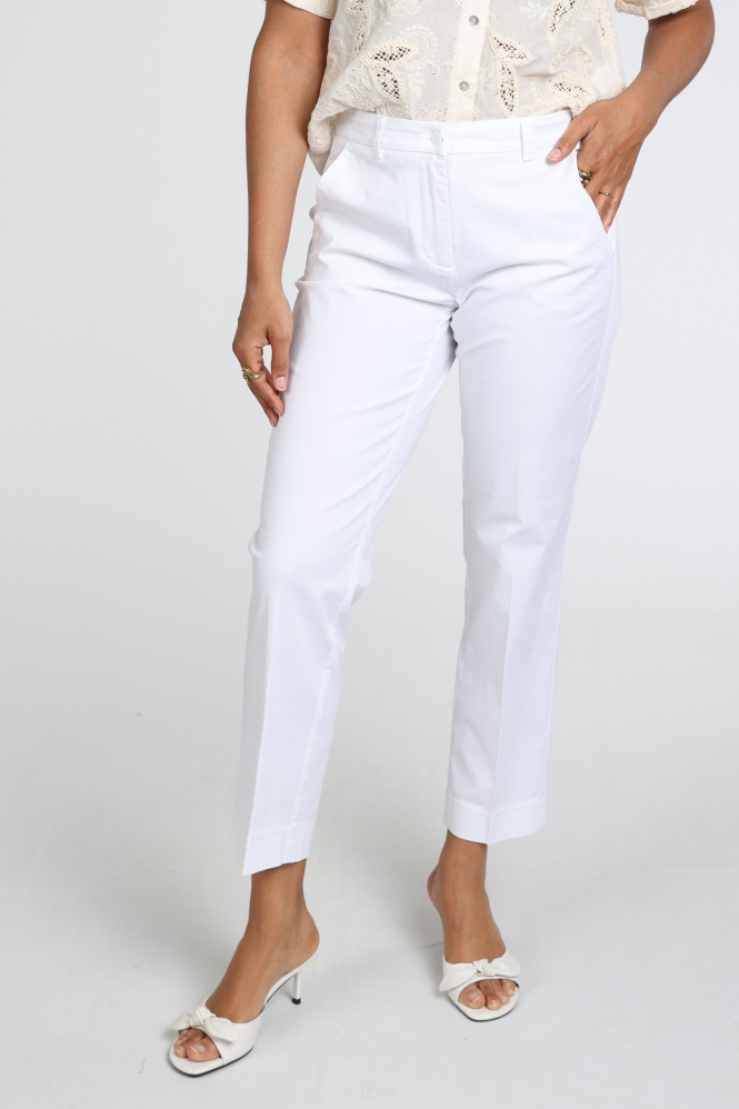 Cambio kiana 7666047902 Broek Wit