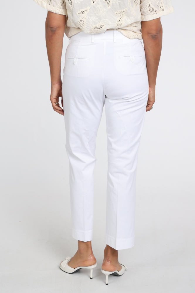 Cambio kiana 7666047902 Broek Wit