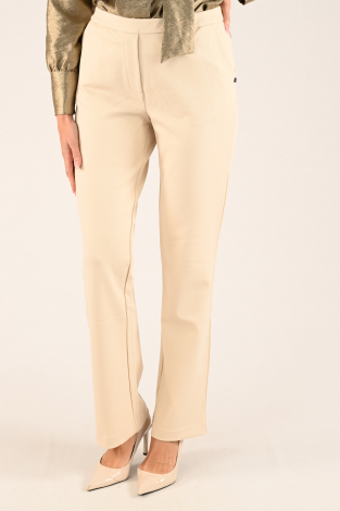 NickJean Lisa flared Beige