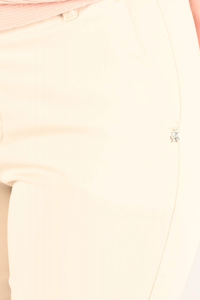 NickJean Sandy slim tu Broek Wit