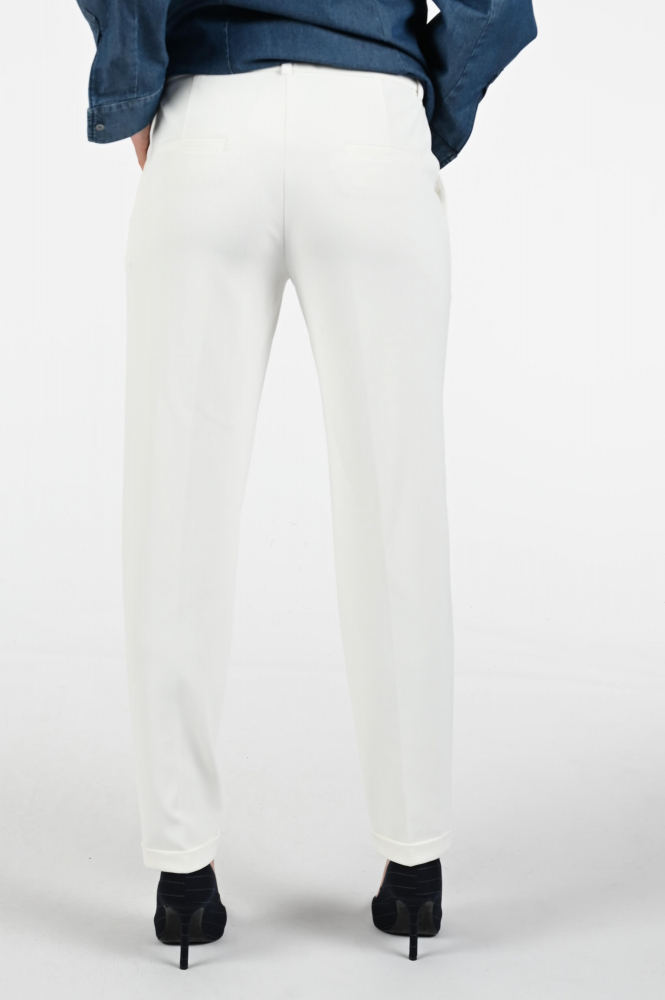 Cambio Kim 6421029204 Broek Wit