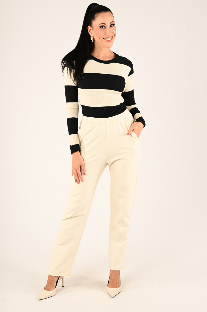 Penn & Ink W24F1510 Broek Beige
