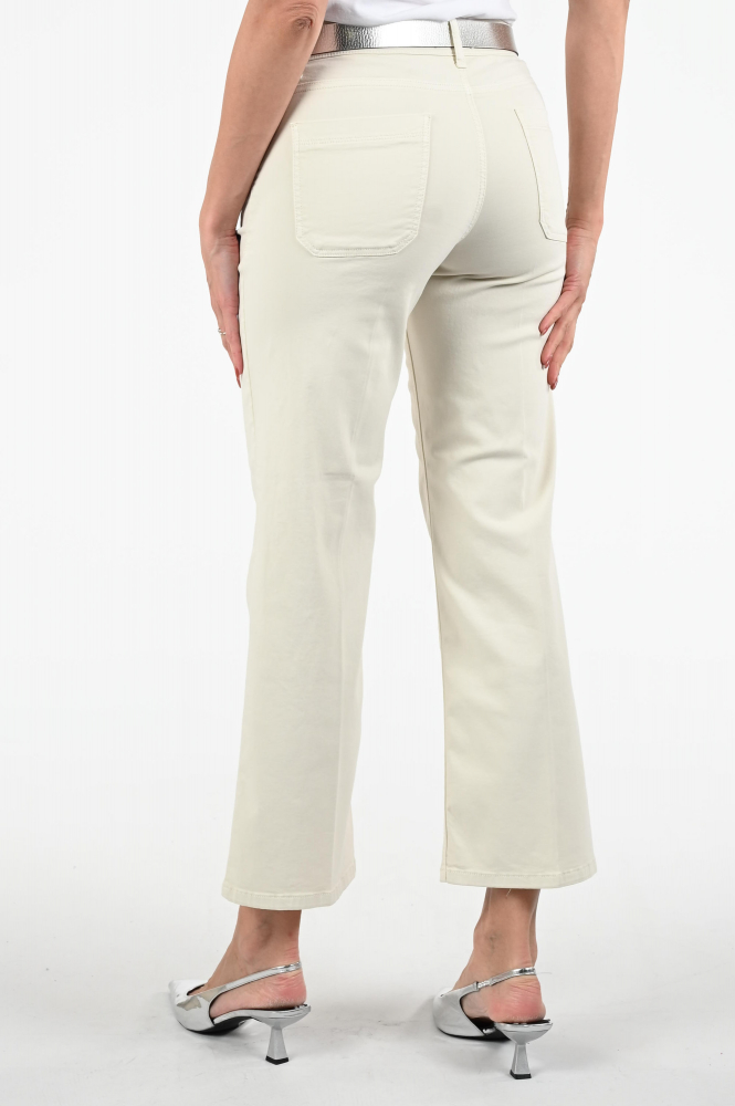 Cambio tess cropped Broek Beige