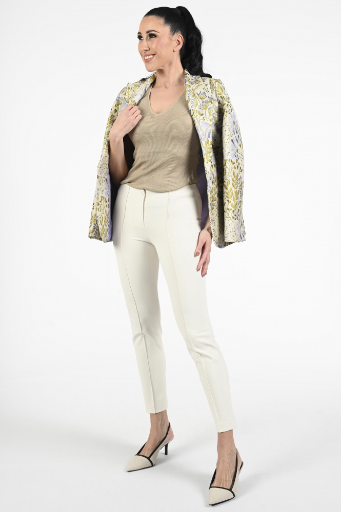 Cambio Ros 6111020200 Broek Beige