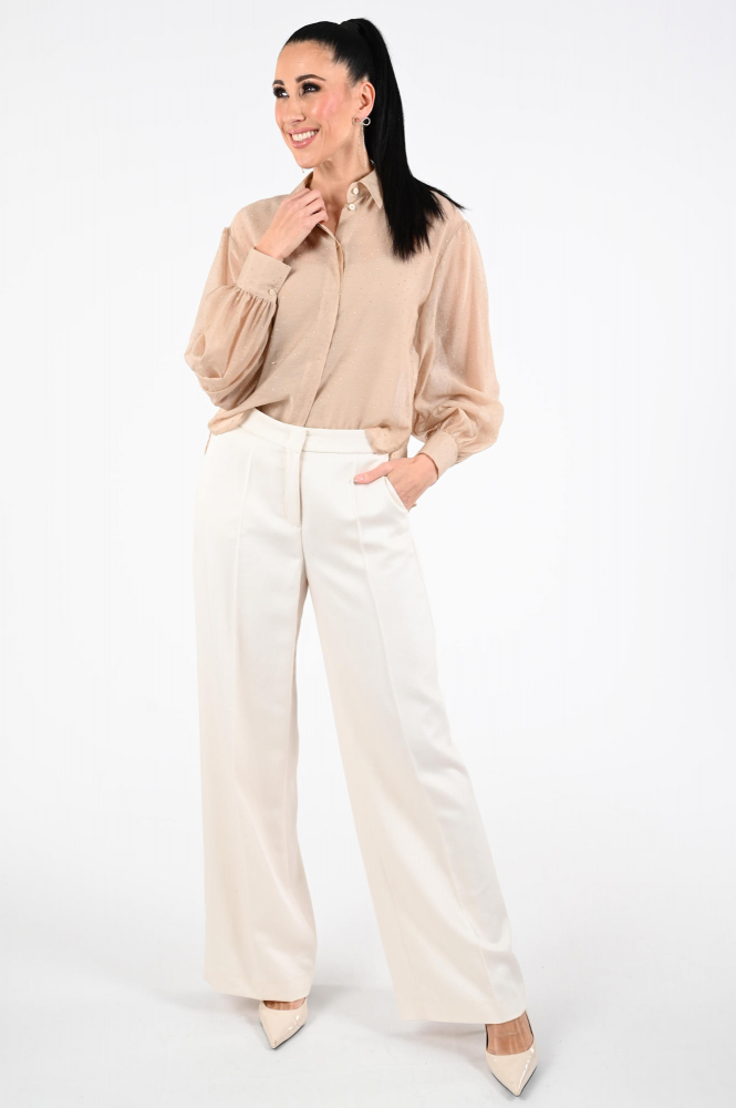 Luisa Cerano 638880-3799 Broek Beige