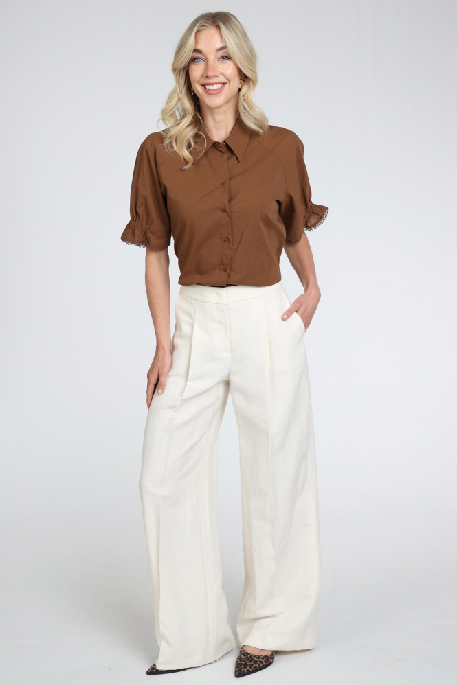 Luisa Cerano 638901-3824 Broek Beige