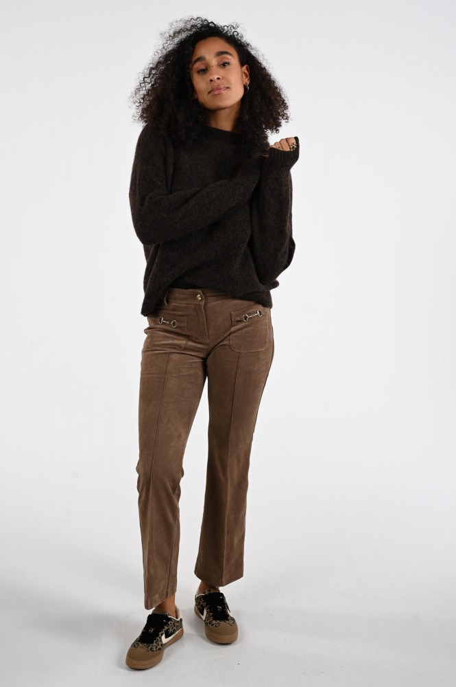 Cambio farah 6304042703 Broek Bruin