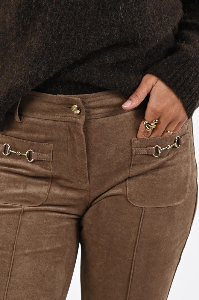 Cambio farah 6304042703 Broek Bruin